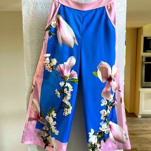 Ted Baker | Size 0 | Coulette Satin High-Rise Pants